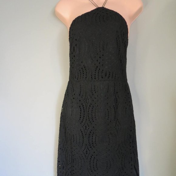 TOPSHOP - lace overlay style dress - size 10 - Picture 2 of 7